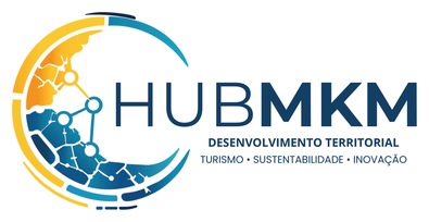 Logotipo da marca HUB MKM · Desenvolvimento Territorial